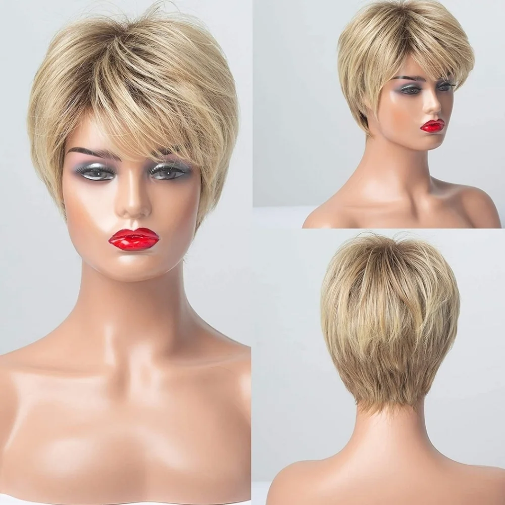 Blooming Hair Pixie Cut Stylish Wig